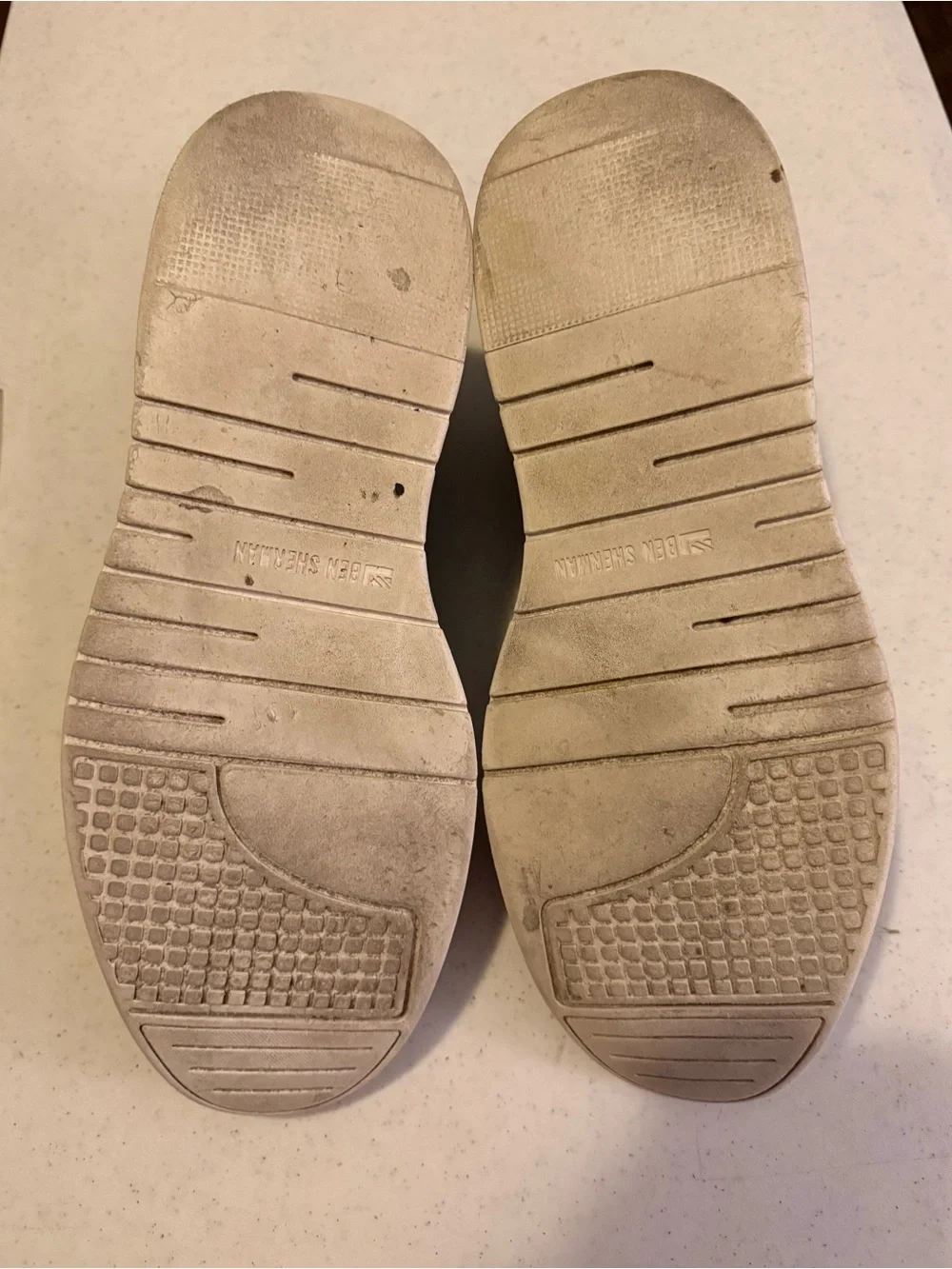 Men's Ben Sherman Gray Canvas Sneakers-Sz 13